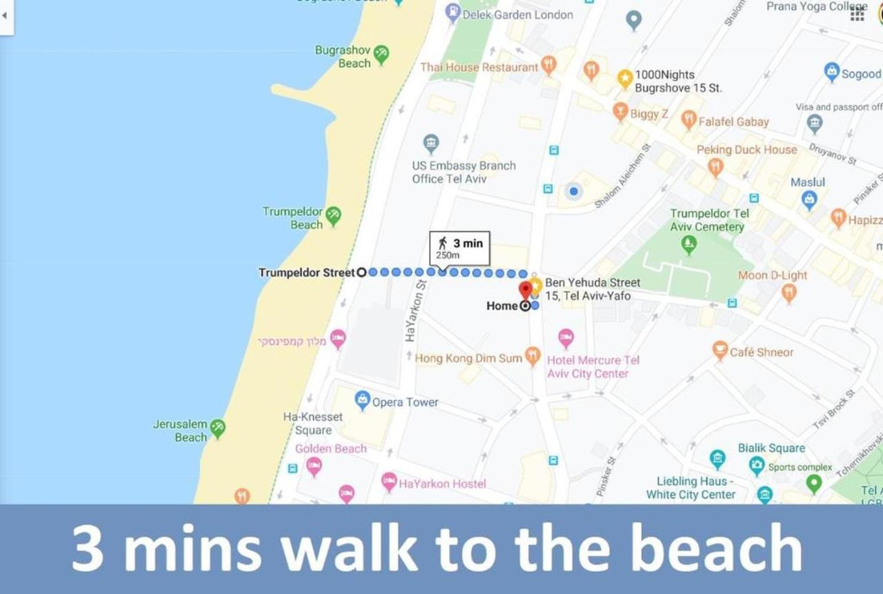 Studios By The Beach Tel Aviv Exterior photo